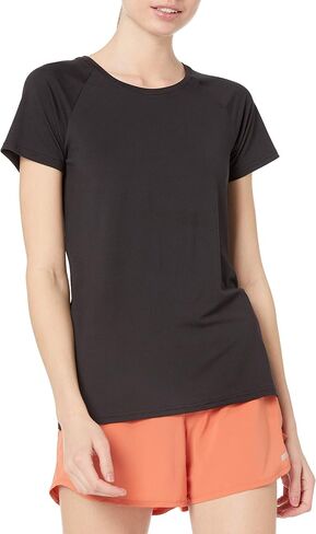 Amazon Essentials Women's Tech Stretch Cap-Sleeve T-Shirt, Pack of 2 in Saudi Arabia