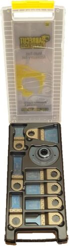 31 × مجموعة SabreCut BB_SCK31 Premium OMT Mix Blades Case لـ Fein SuperCut وFestool Vecturo فقط (غير StarLock) ملحقات الأدوات المتعددة المتأرجحة in Kuwait