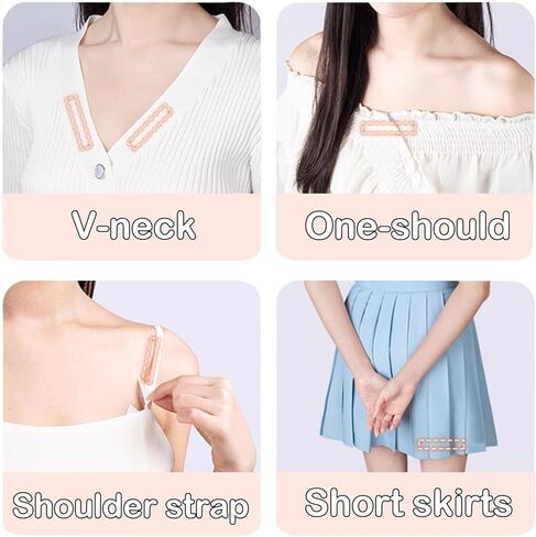 100 قطعة من شريط الجسم الأنيق مزدوج الجوانب من BlingKingdom للملابس والفستان، شريط شفاف للبشرة، شريط لاصق إضافي مع شرائط طويلة وشرائط على شكل مروحة لجميع أنواع الأقمشة والبشرة الحساسة in Kuwait