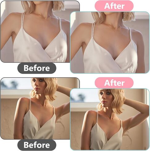 Sibba Breast Petals Covers 6 Pcs Heart Shaped Pasties Sticky Chest Patch Glitters Bra Pad Coverings Women Rhinestone Coverings No Show Padding Fit Festivals, Raves, Parties (Multicolor) in Saudi Arabia
