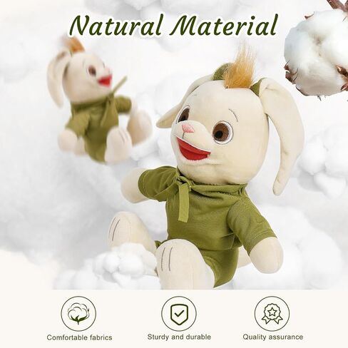 KELCIO Rabbit Plush Toys Cute Stuffed Animal for Boys and Girls Unisex Baby Gifts Soft Bunny Plush Doll Toy 9 Inch in Saudi Arabia