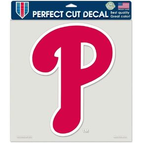 ملصق MLB Philadelphia Phillies 79769010 ذو قصة مثالية، 8 بوصة × 8 بوصة، أسود in Kuwait