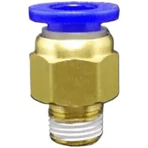 10PC DN6 G 1/8" Male x Fit Tube OD 8mm Brass Pneumatic Air Hose Quick Connector Push In Coupler Water Gas Oil Plumbing Fittings in Saudi Arabia