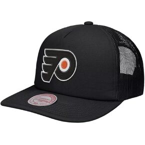 قبعة ميتشل آند نيس فيلادلفيا فلايرز NHL Evergreen Trucker Mesh Snapback Hat - أسود in Kuwait
