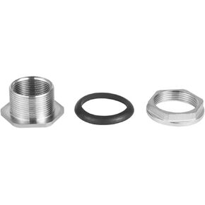 1/4" 3/8" 1/2" 3/4" 1" 2" Female 316L 304 Stainless Steel Bulkhead Pipe Fitting Connector Coupler Water Tank Hole Drainer 1pcs(304 Stainless Steel,1/2") Plumbing Fittings in Kuwait