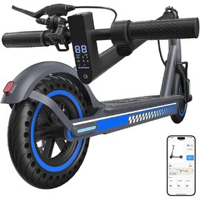 Electric Scooter Adult 350W/500W Motor, Top Speed 19/22 mph, Max 18/22 Miles Ranges, Foldable E Scooters for Adults with Cruise Control APP Control Double Braking for Commuting in Kuwait