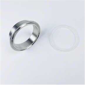 6.5" 159mm OD183mm Weld Ferrule With Silicone Gasket Tri Clamp Type Stainless Steel Flange SUS 304 in Saudi Arabia