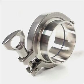 0.75" Tri Clamp x 25mm 1" Pipe OD + PTFE Strip SUS305 Fitting Tri-Clamp Union Set in Kuwait