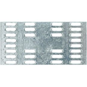 Simpson Strong-Tie MP24 Mending Plates - 2 in. x 4 in., Heavy Duty 20-Gauge Steel Construction, Zinc Galvanized Finish, Non-Structural Applications Only in Kuwait