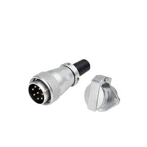 مقبس توصيل مقاوم للمياه 2-Hole Aviation WS28 صناعي 16-pin TQ+ZG(8cores) in Kuwait