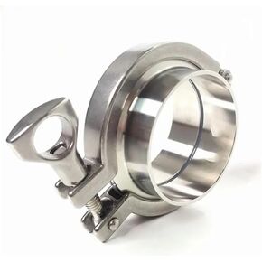 1" Tri Clamp x 19mm 3/4" Pipe OD + PTFE Strip SUS306 Fitting Tri-Clamp Union Set in Kuwait