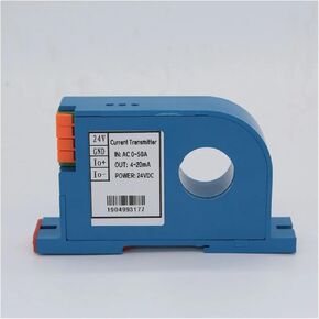 التيار المتناوب 0-50A 4-20mA الناتج أمبير الارسال التيار المتناوب محول الحالي إشارة محول الكاشف in Kuwait