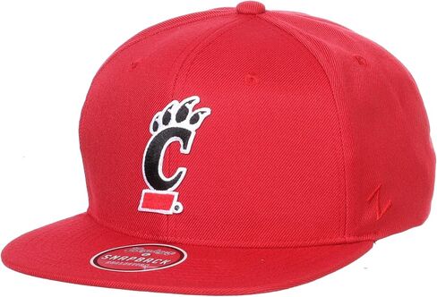قبعة Zephyr ZHATS Z11 6-Panel Superstar Snapback - فاتورة مسطحة NCAA، قبعة بيسبول بوليستر قابلة للتعديل in Kuwait