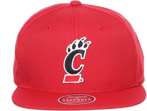 قبعة Zephyr ZHATS Z11 6-Panel Superstar Snapback - فاتورة مسطحة NCAA، قبعة بيسبول بوليستر قابلة للتعديل in Kuwait