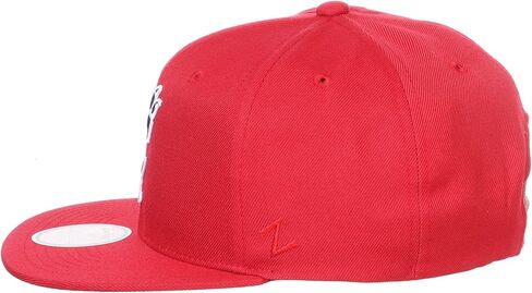 قبعة Zephyr ZHATS Z11 6-Panel Superstar Snapback - فاتورة مسطحة NCAA، قبعة بيسبول بوليستر قابلة للتعديل in Kuwait
