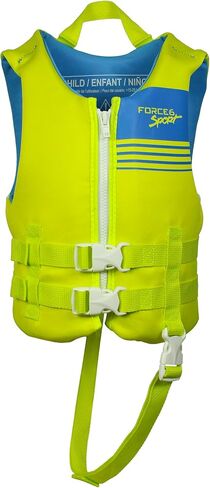 Bobber Vest – USCG & TC Approved Child Life Jacket PFD | Lightweight Neoprene | 33-55 lbs | Boating, Kayaking, Water Sports in Kuwait