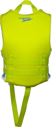 Bobber Vest – USCG & TC Approved Child Life Jacket PFD | Lightweight Neoprene | 33-55 lbs | Boating, Kayaking, Water Sports in Kuwait