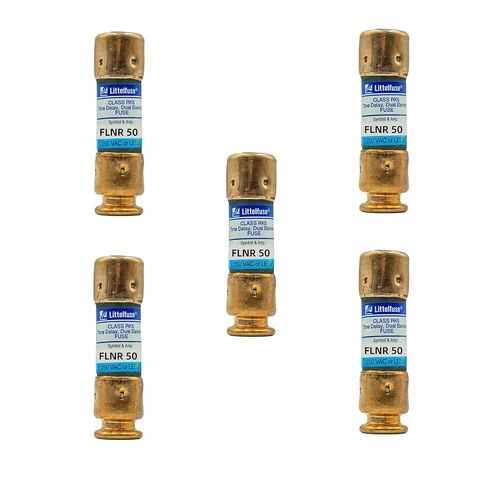 5 عبوات جديدة FLNR 50 FLNR-50A 250Vac صمام تأخير الوقت، FLNR-50 فئة الحد الحالي RK5 خرطوشة الصمامات in Kuwait