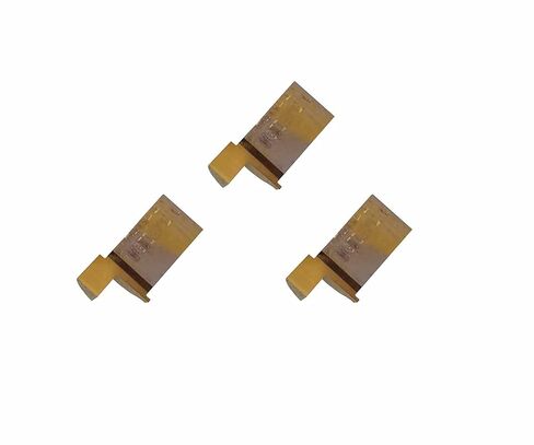 THINBIT 3 عبوات MGTI063D5LC عرض 0.063 بوصة، عمق 0.063 بوصة، كربيد مطلي بالقصدير، زاوية حادة، إدراج حز للفولاذ المقاوم للصدأ دون انقطاع in Kuwait