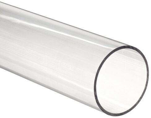 Polycarbonate Tubing, 2 1/4" ID x 2 1/2" OD x 1/8" Wall, Clear Color 36" L in Kuwait