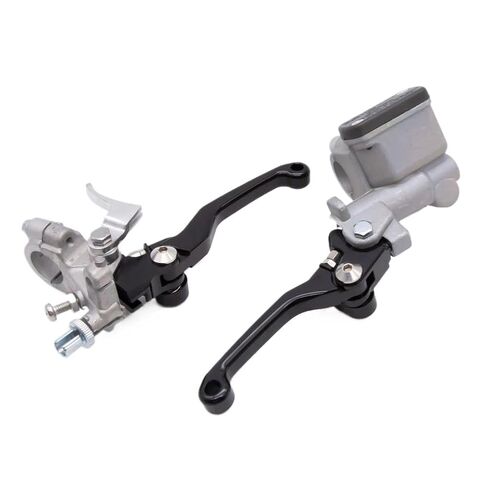 Aluminum Brake Master Cylinder Reservoir with Brake Clutch Lever Compatible with CRF450RX 2017 2018 2019 2020 in Kuwait