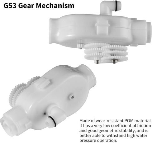 مجموعة استبدال الصمام الاحتياطي G52 المحدثة المتوافقة مع منظفات حمامات السباحة Polaris 180,280,380,480,3900، عمر أطول من Zodiac G52 in Kuwait