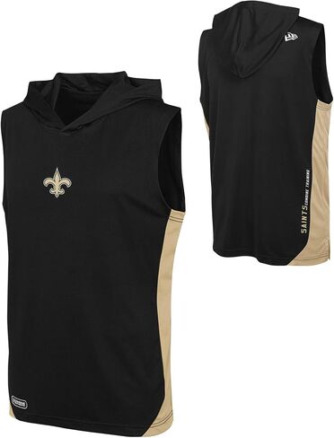 تي شيرت رجالي من New Era NFL Champions Flair ذو غطاء للعضلات، نيو أورليانز ساينتس، مقاس كبير in Kuwait