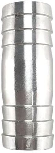 Hose Barb Straight Two Way 304 Stainless Steel Pipe Fitting Connector(16mm) in Kuwait