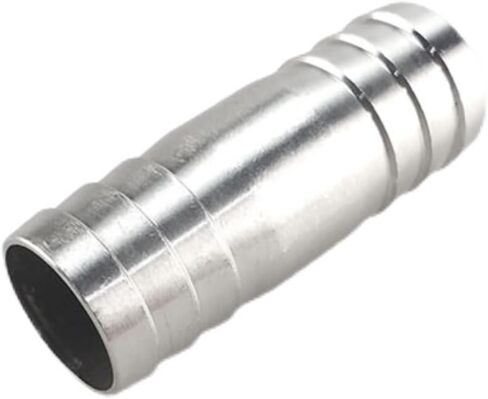 Hose Barb Straight Two Way 304 Stainless Steel Pipe Fitting Connector(16mm) in Kuwait
