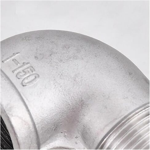 1/2 "1/4" 3/8 "3/4" 1 "2" أنثى x ذكر شارع الكوع تركيب الأنابيب الفولاذ المقاوم للصدأ 304(1") in Kuwait