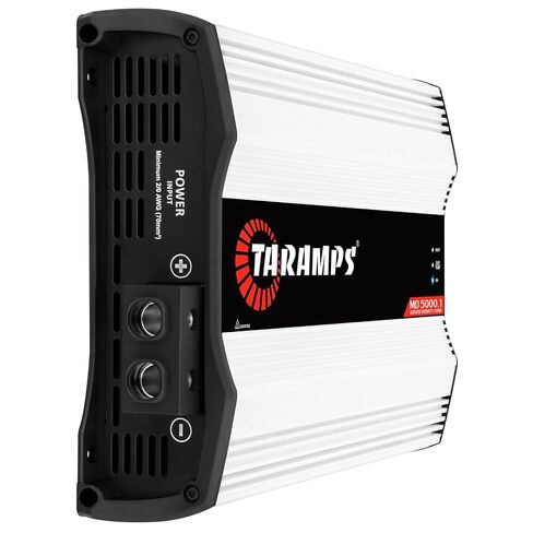 Taramps MD 5000.1 4 أوم ثابت، مضخم صوت السيارة - 5000 واط RMS Mono، الفئة D Mosfet كامل النطاق، قوة عالية معززة أحادية الكتلة لمكبرات الصوت ومكبرات الصوت وأنظمة الصوت في السيارة in Kuwait