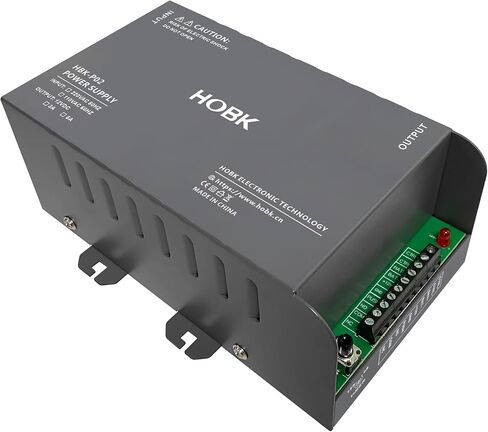UHPPOTE التحكم في الوصول التيار الكهربائي 12V 3A محول 110VAC إلى 12VDC | المحول معتمد من UL للقفل الكهربائي، وزر الخروج، وكاميرا الاتصال الداخلي in Kuwait