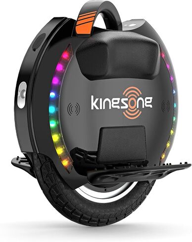 دراجة أحادية كهربائية KINGSONG 14DPro ذات عجلة واحدة ذاتية التوازن للبالغين، سرعة قصوى 19 ميل في الساعة وتسلق 32 درجة، دراجة أحادية ذكية ذاتية التوازن (أبيض) in Kuwait