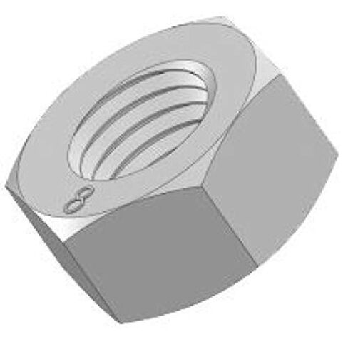 Metric Class 8 Hex Nuts, M8-1.25 - (Pack of 100) in Kuwait