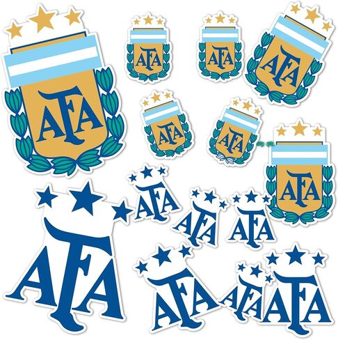 Desert Cactus Argentine Football Association Sticker Decal Vinyl AFA Argentina Albiceleste Soccer Laptop Water Bottle Car Scrapbook (Type 1-1) in Kuwait