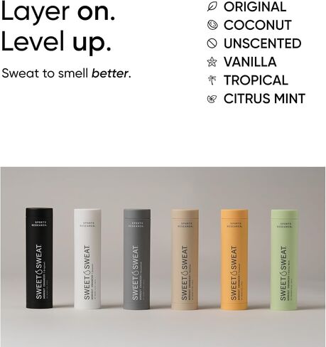 حزمة اللياقة البدنية الممتازة لتعزيز العرق من Sports Research - سلسلة Pro لتشذيب الخصر من Sweet Sweat (XS-S) وعصا جل معززة للتمرين (النعناع الحمضي، 6.4 أونصة) in Kuwait