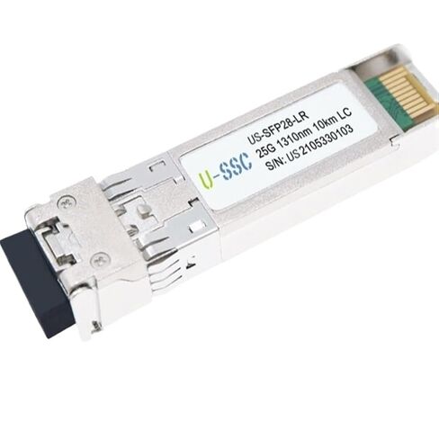25G وضع واحد / SFP28 25G وضع واحد مزدوج الألياف 10KM 1310nm LC واجهة وحدة الألياف البصرية وحدة بصرية in Kuwait