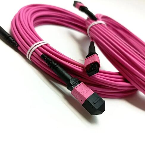 OM4 MPO UPC B Type Optical Fiber Jumper multimode Female to 12 core 1 Pieces(3.0m MM 12 core Type B) in Saudi Arabia