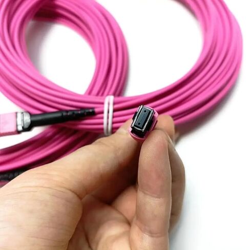 OM4 MPO UPC B Type Optical Fiber Jumper multimode Female to 12 core 1 Pieces(3.0m MM 12 core Type B) in Saudi Arabia