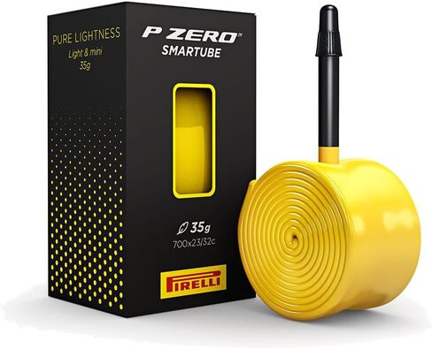 أنبوب داخلي لدراجة الطريق Pirelli P Zero SmarTube RS بدون أنبوب جاهز 700 × 26-35 مم مع صمام بريستا 60 مم | مطاط لدن بالحرارة خفيف الوزن للغاية لتعزيز السرعة وتقليل مقاومة التدحرج | أنابيب الدراجة in Kuwait
