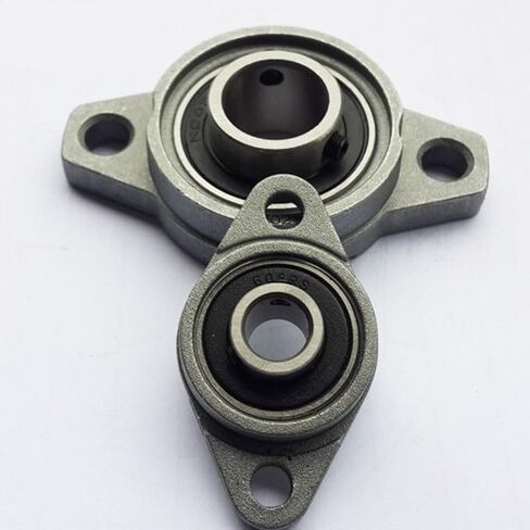 4pcs 12mm KFL001 Bearing Insert Shaft Support Spherical Roller zinc Alloy Mounted Bearings Pillow Block housing in Kuwait