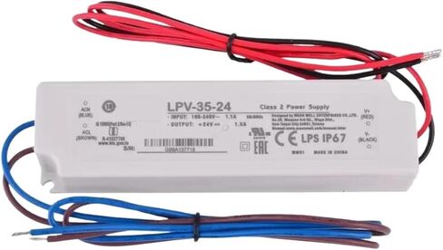 LPV-35-5 30 واط مخرج واحد تحويل التيار الكهربائي LPV-35 5V 5A in Kuwait