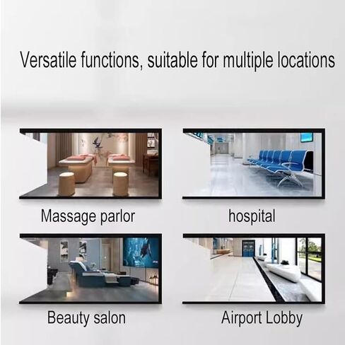 Medical Privacy Screen with Wheels, Folding & Rolling Room Divider for Indoor Privacy Partition, Office/Beauty Salon/Hospital Temporary Wall (Color : White, Size : 5PCS) in Kuwait