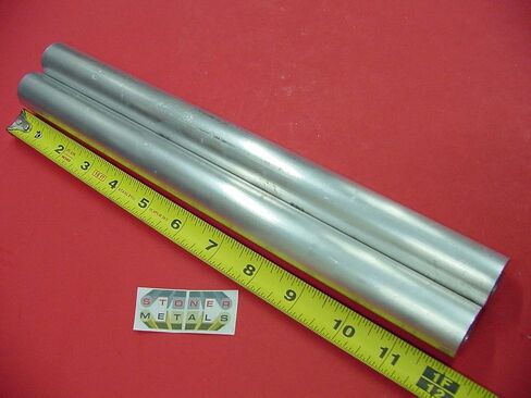 2 قطعة 1 "OD x 1/4" جدار 6061 T6 أنبوب دائري من الألومنيوم بطول 12 بوصة و1/2 بوصة معرف سلس in Kuwait