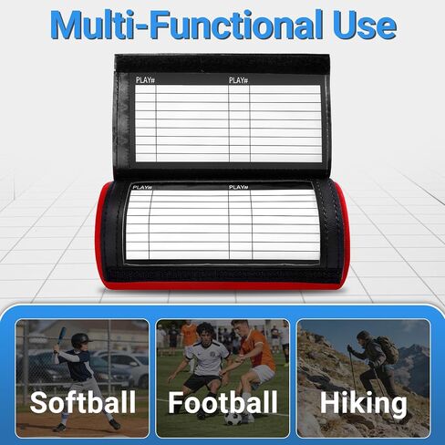 Multicolor Football Play Wristband, Softball Wristbands for Signs, Football Quarterback Play Wristbands for Youth and Adult with 3 Compartments in Kuwait