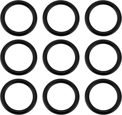 Create idea 50Pcs Nitrile O Ring 12.5mm ID x 2mm C/S NBR 70 Rubber 16.5MM X 12.5MM X 2MM O Ring Washers Spacer O-Rings Gasket for Hose, Faucet, Automotive, Plumbing in Kuwait