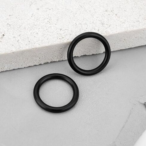 Create idea 50Pcs Nitrile O Ring 12.5mm ID x 2mm C/S NBR 70 Rubber 16.5MM X 12.5MM X 2MM O Ring Washers Spacer O-Rings Gasket for Hose, Faucet, Automotive, Plumbing in Kuwait