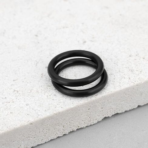 Create idea 50Pcs Nitrile O Ring 12.5mm ID x 2mm C/S NBR 70 Rubber 16.5MM X 12.5MM X 2MM O Ring Washers Spacer O-Rings Gasket for Hose, Faucet, Automotive, Plumbing in Kuwait