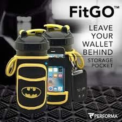 Performa FitGO Insulated Shaker Cup Holder Sleeve - Batman in Kuwait