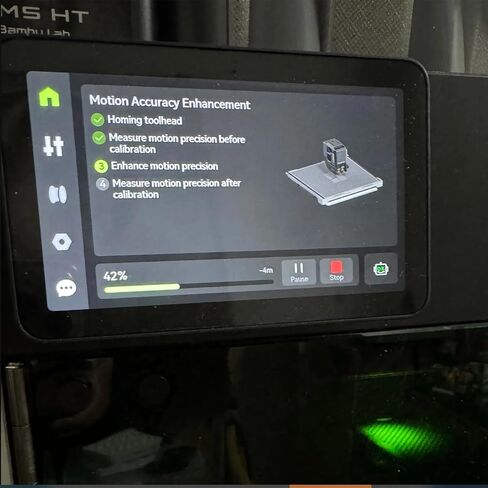 طابعة ثلاثية الأبعاد بلوحة تشفير رؤية H2D، دقة حركة 50 ميكرومتر، معايرة متقدمة للطابعة ثلاثية الأبعاد H2S in Kuwait